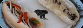 Smoked Venison Kolbassi Sandwiches