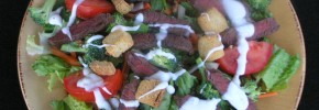 Venison Steak and Blue Cheese Salad Recipe